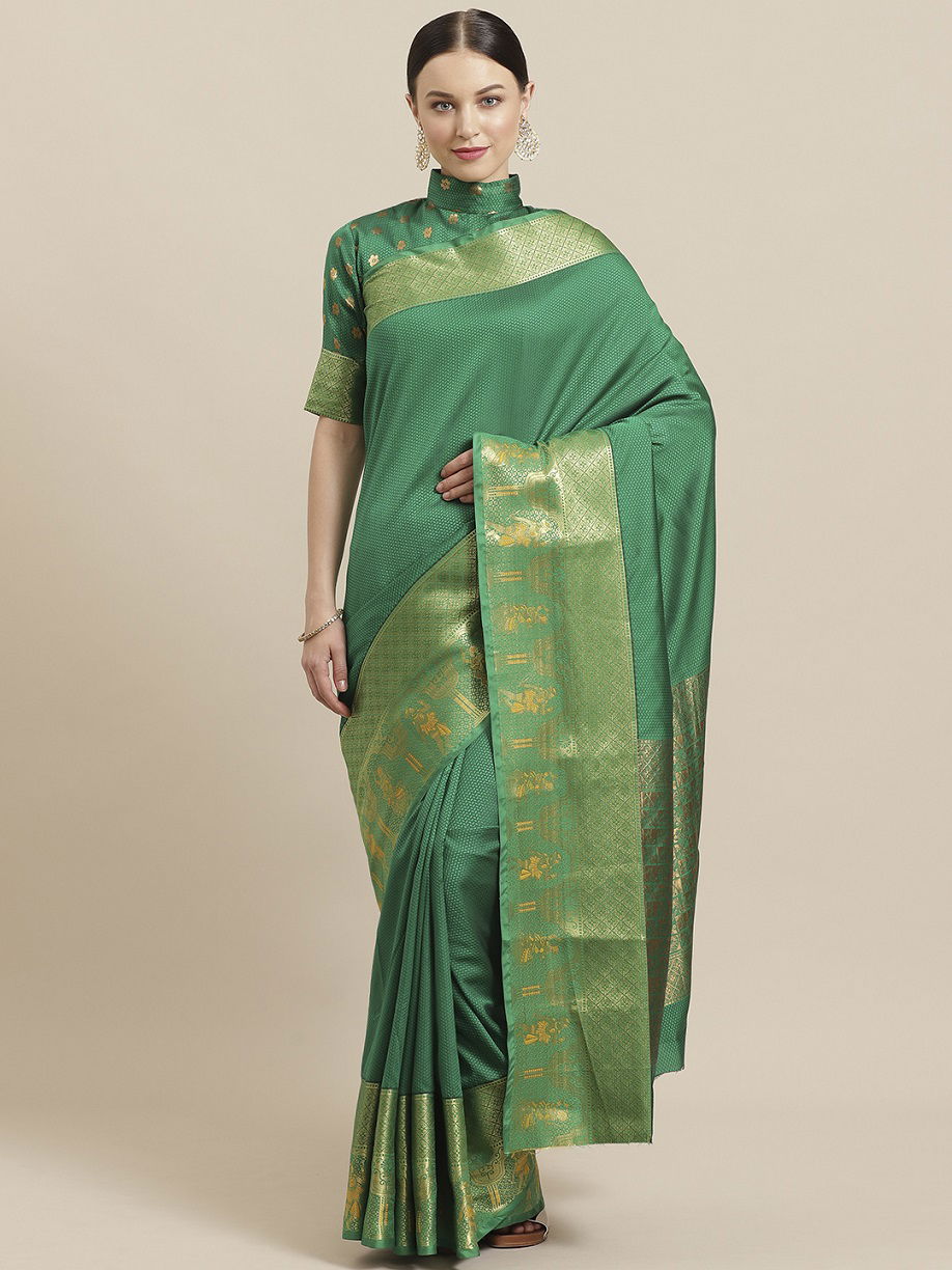 Kala Kruti Festive Wear Silk Blend Saree Collection