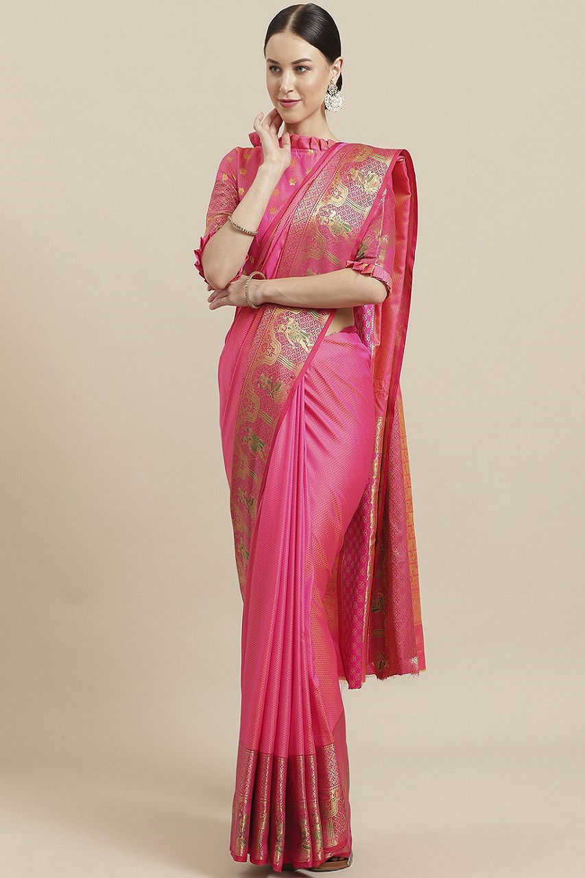 Kala Kruti Festive Wear Silk Blend Saree Collection