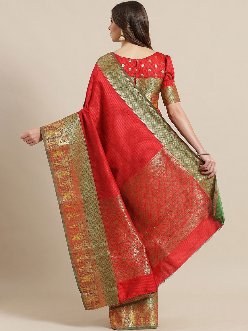 Kala Kruti Festive Wear Silk Blend Saree Collection