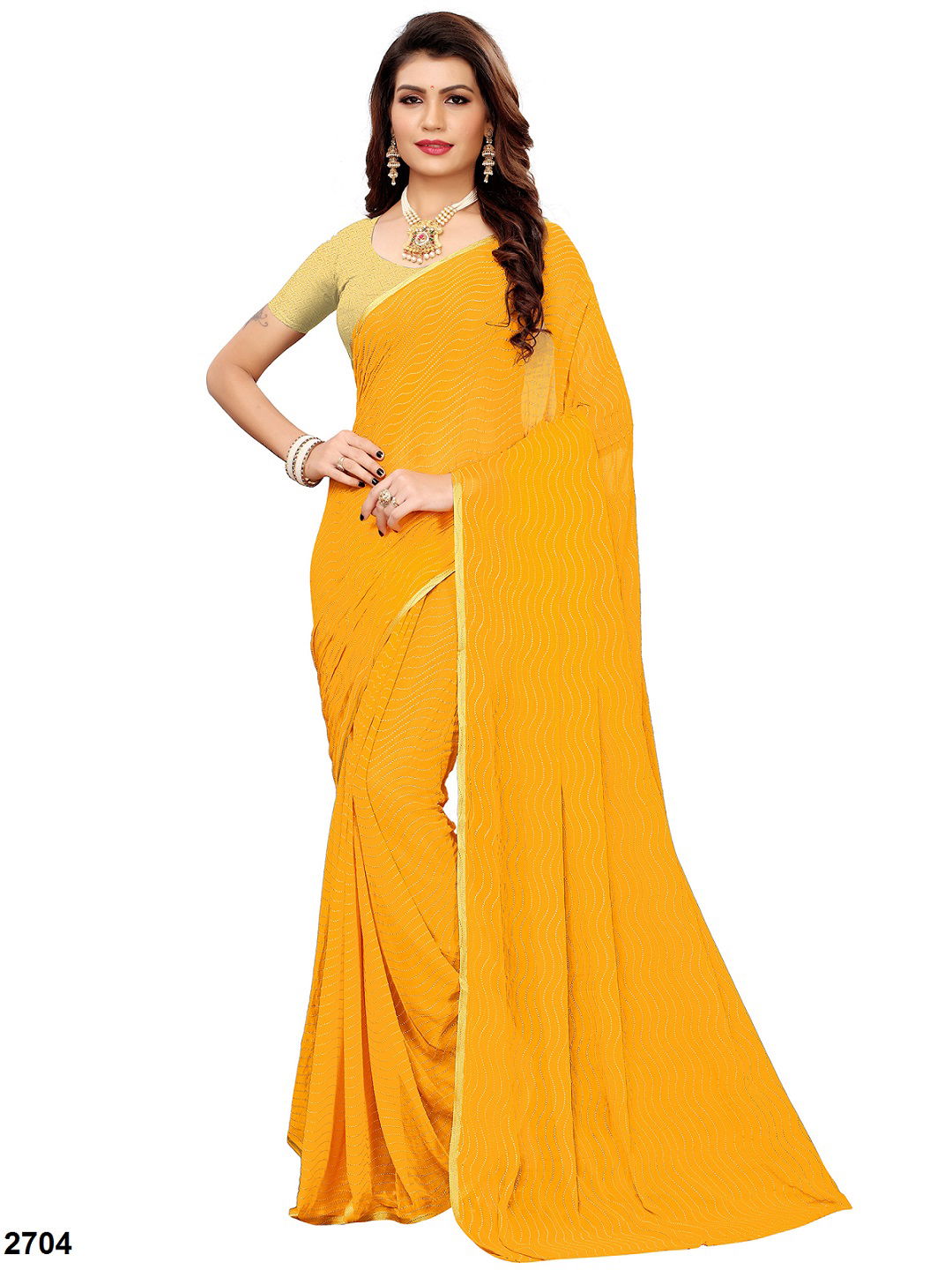 Dolly Nx Party Wear Chiffon Saree Collection