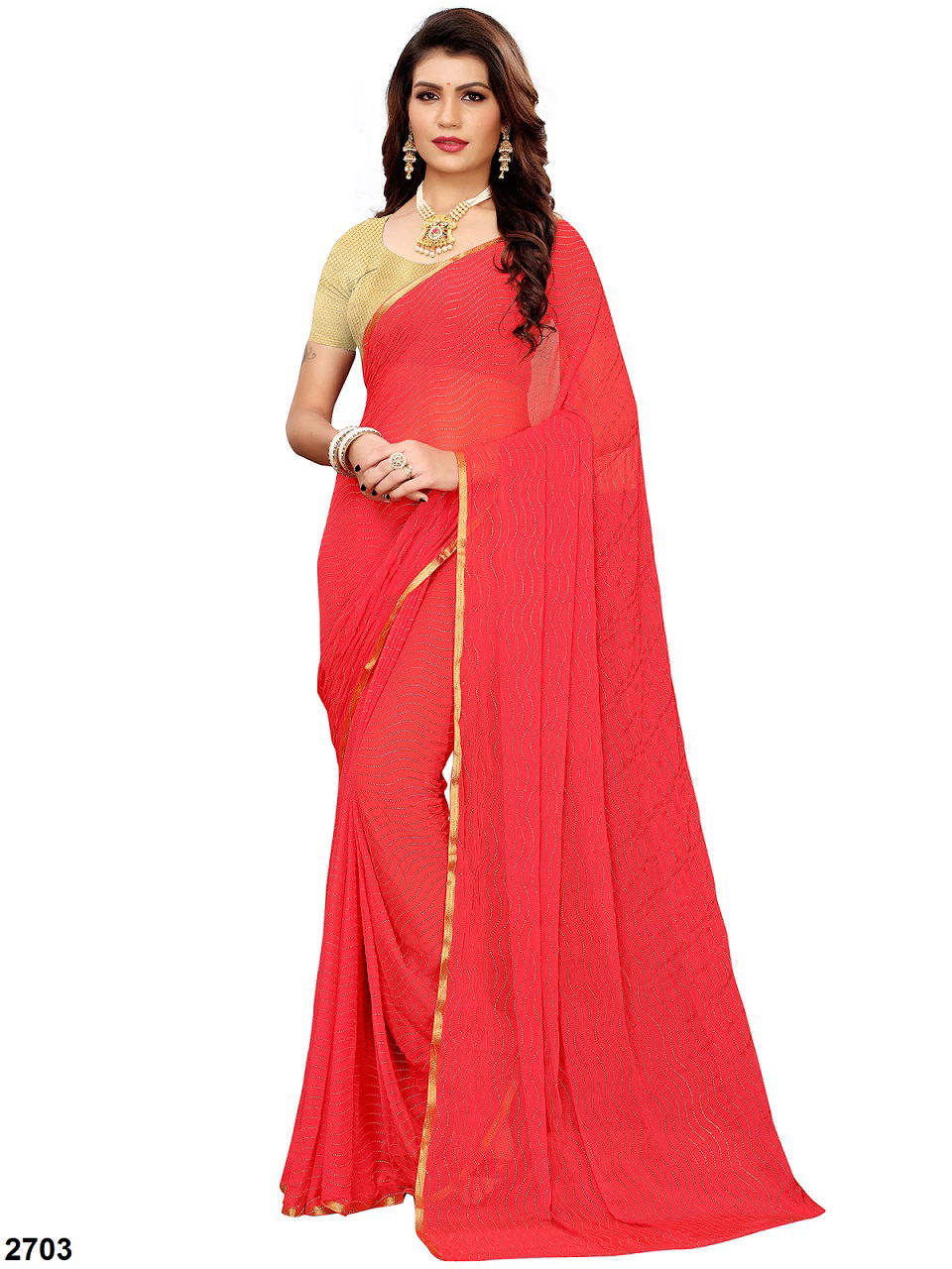 Dolly Nx Party Wear Chiffon Saree Collection