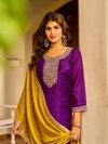 Meera By Aanchi Vichitra Silk Kurti With Bottom Dupatta Wholesale Price In Surat