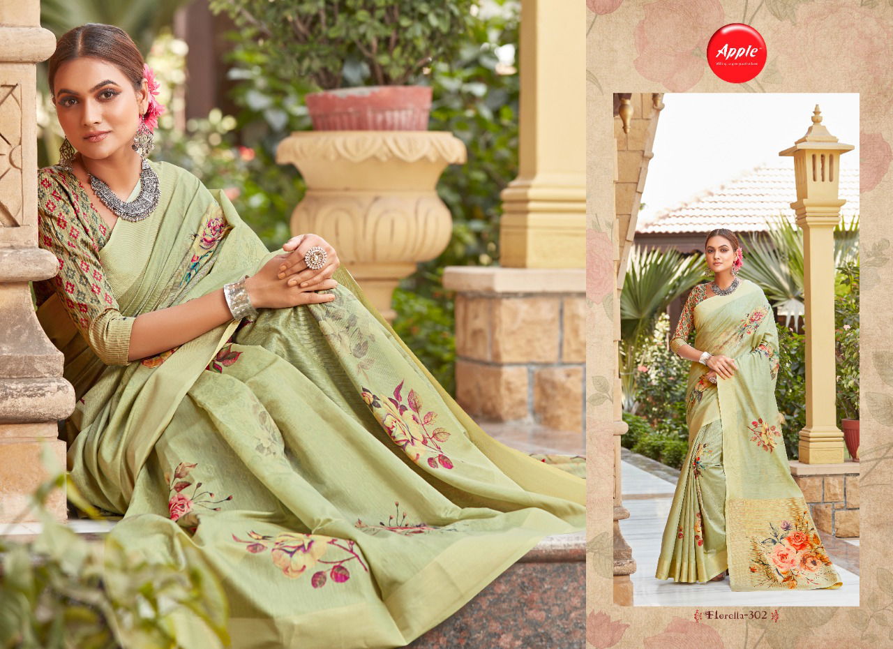 Fellatio Vol-3 Latest Fancy Designer Casual Wear Soft Cotton Silk Digital Printed Saree Collection 
