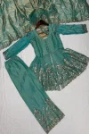 KF 2113 Kalaai Chartin Embroidery Plazzo Suits
