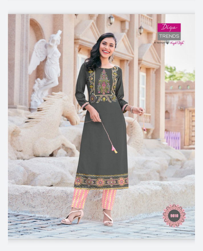Bibas 9 Designer Fancy latest Designer Festive Wear Kurti With Bottom Collection
