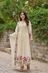 Naisha K 82 Mul Cotton Kurti Bottom With Dupatta Exporters In India
