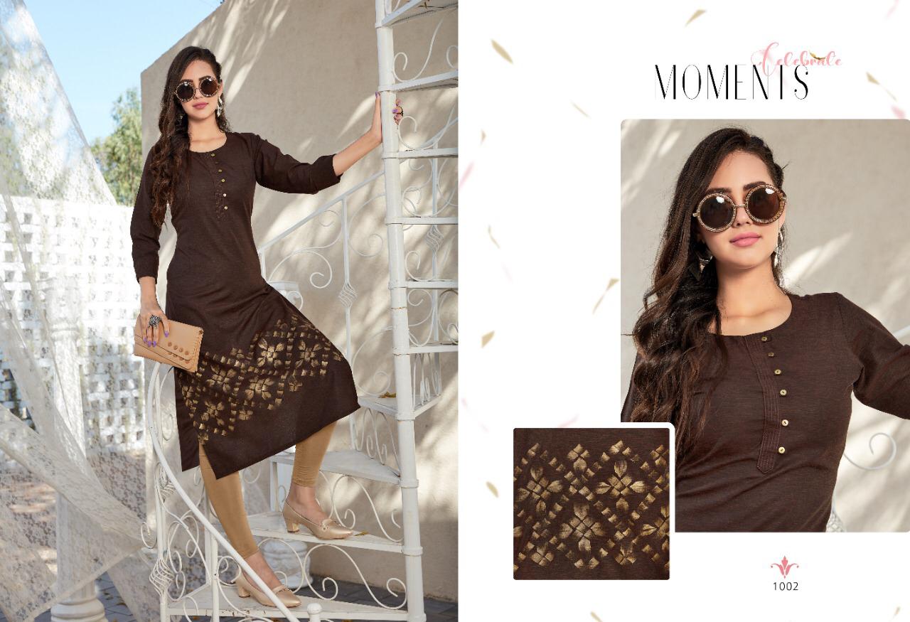 New Latest Zohie Designer Rayon Party Wear And Casual Wear Kurties Collection 