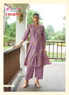 Charmi Vol 1 by Mystic 9 Vertican Printed Princess Cut Co Ord Set Suppliers In India