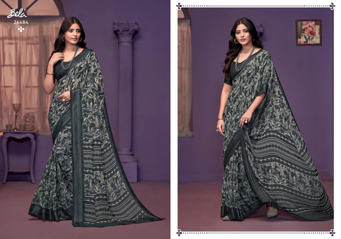 Skyla Vol 3 By Bela Fashion Georgette Saree Wholesale In India