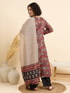 Dhruvi 292 Rayon Printed Casual Wear Kurti With Bottom Dupatta Wholesale Clothing Distributors In India
