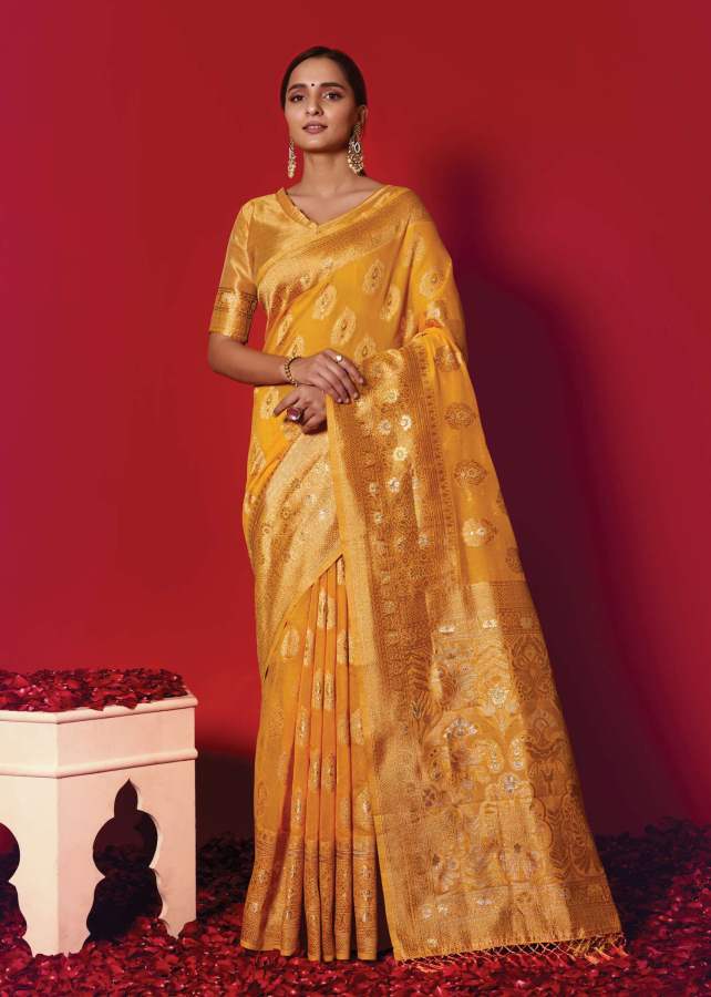 Shangrila Kasab Zari 7 New Designer Exclusive Wear Silk Latest Saree Collection