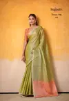 Anvika Light Edition By Rajpath Tissue Silk Occasion Wear Saree Wholesale Online