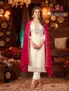 Jasmine By Aanchi Vichitra Silk Kurti With Bottom Dupatta Orders In India