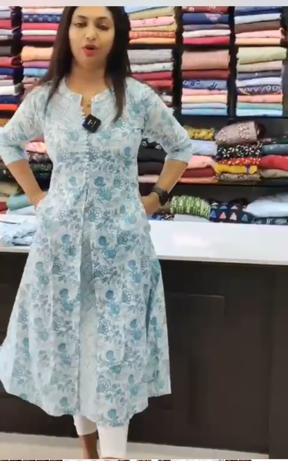 FG Printed Cotton Designer Kurtis Catalog