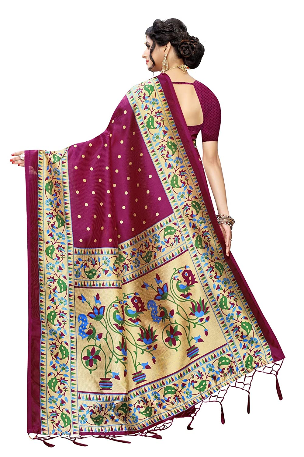 Katwali Latest Fancy Designer Festive Wear Printed Art Silk Sarees Collection
