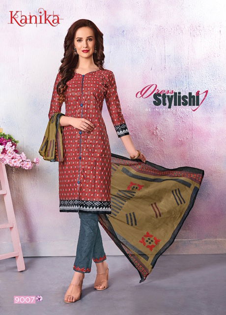 Ganesha Kanika 9 Latest Designer Daily Wear Pure Cotton Dress Material 