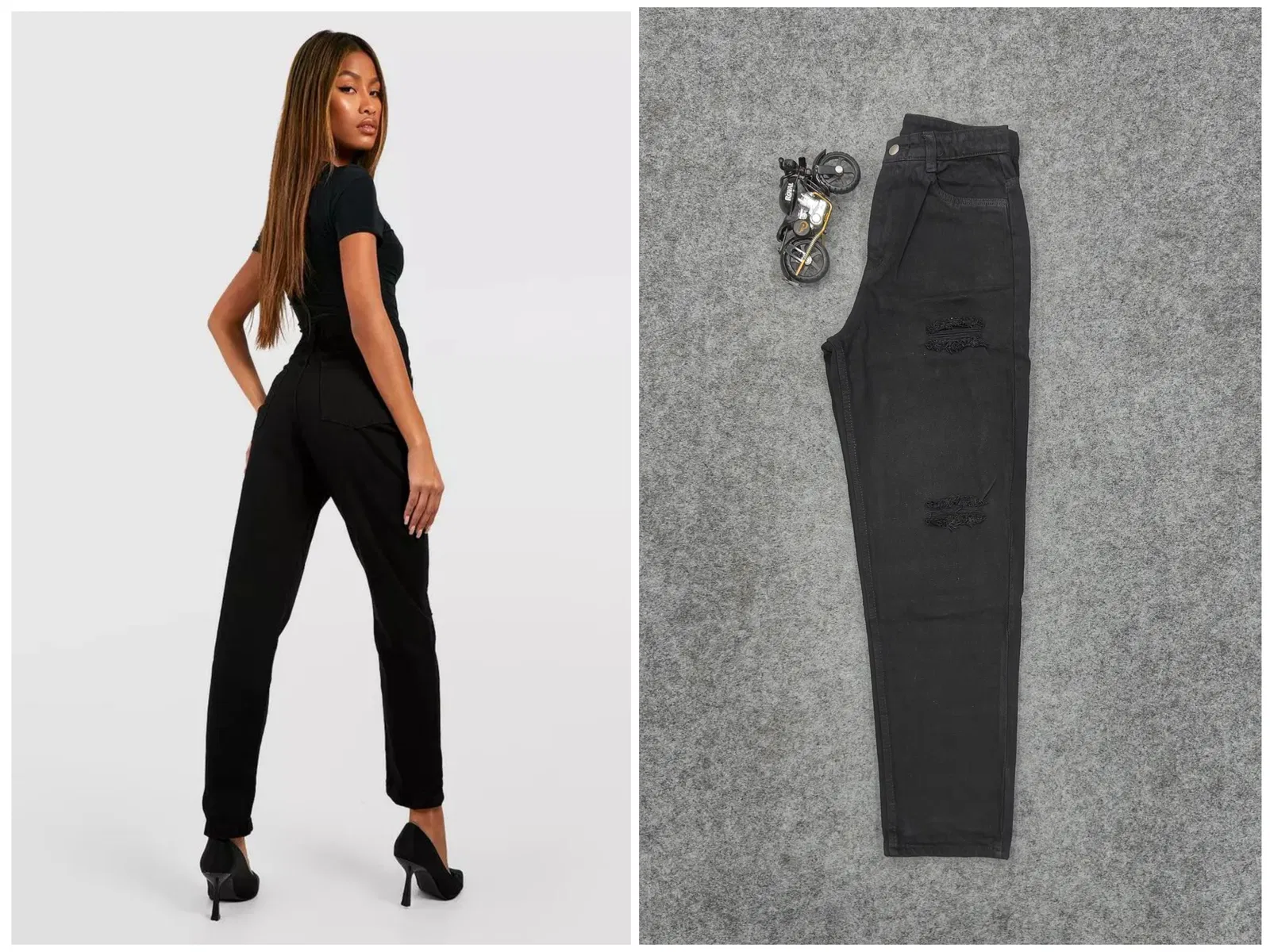 Vivda Western Funky Mom Fit Wholesale Jeans in India
 