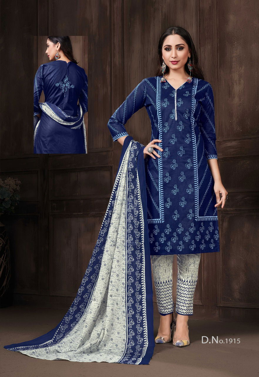 Sc Three Star vol 19 New Exclusive Cotton Printed Casual Wear Dress Material Collection 