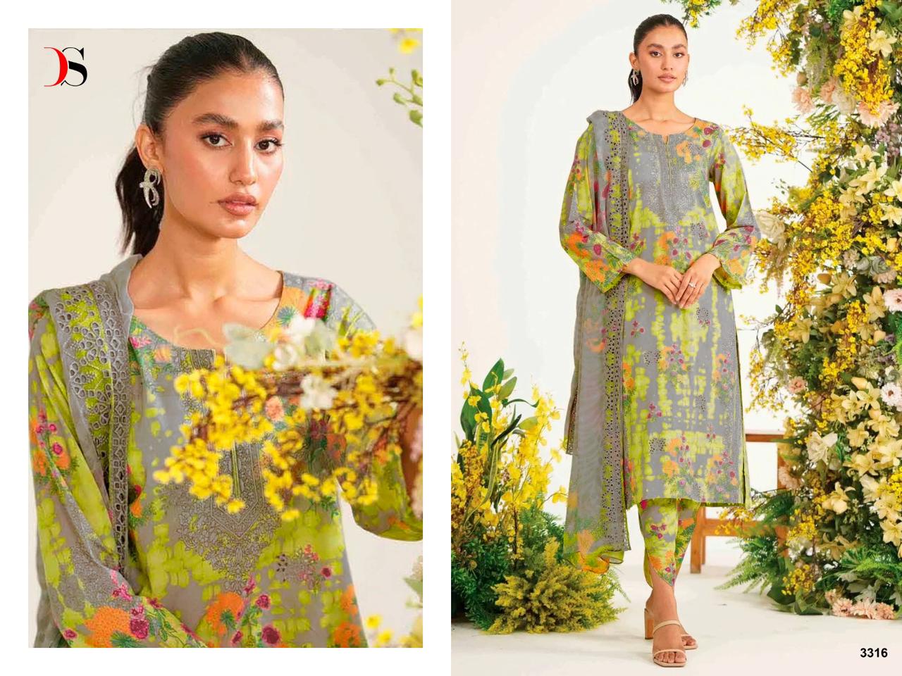 Charizma Rang E Bahar By Deepsy Pashmina Printed Dress Material