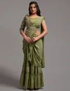 Uttam By Tc Designer Diamond Georgette Readymade Saree Wholesale Clothing Suppliers In Mumbai