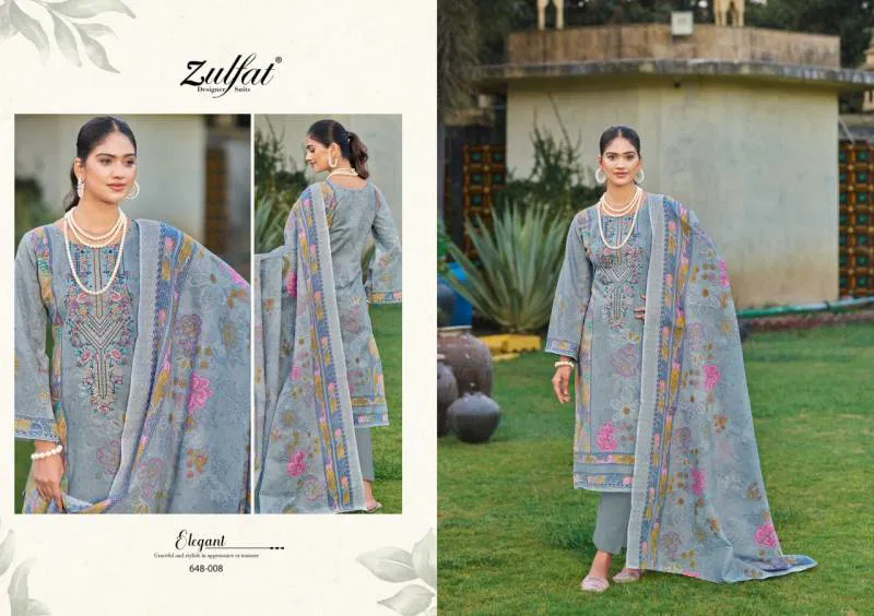 Gulnaaz Vol 3 By Zulfat Cotton Printed Dress Material Wholesalers In Delhi