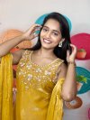 KF 2116 Kalaai Frendy Satin Embroidery Readymade Suits