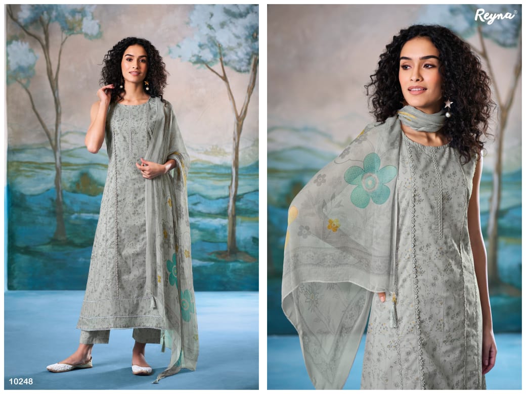 Kirti By Reyna Cotton Block Printed Dress Material Wholesalers In Delhi