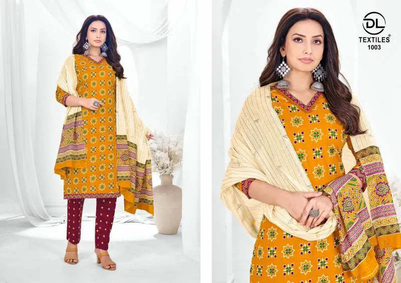Silver Coin Vol 1 By Dl Cotton Printed Kurti Bottom With Dupatta Online Wholesale