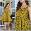 Naisha K 134 Cotton Casual Wear Midi Dress Bulk Orders In India