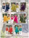 Madhubala Kids Roman Silk Embroidered Kurti Set