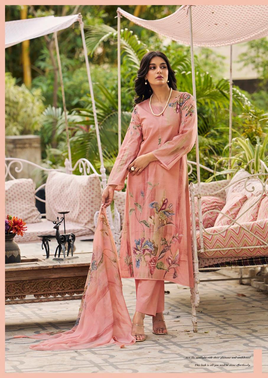 Floris By Prm Lawn Cotton Digital Printed Dress Material Orders In India