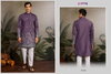 Vivaah Viraasat 3 by Shubhvastra Viscose Silk Mens Wear Kurta Wholesalers In Surat