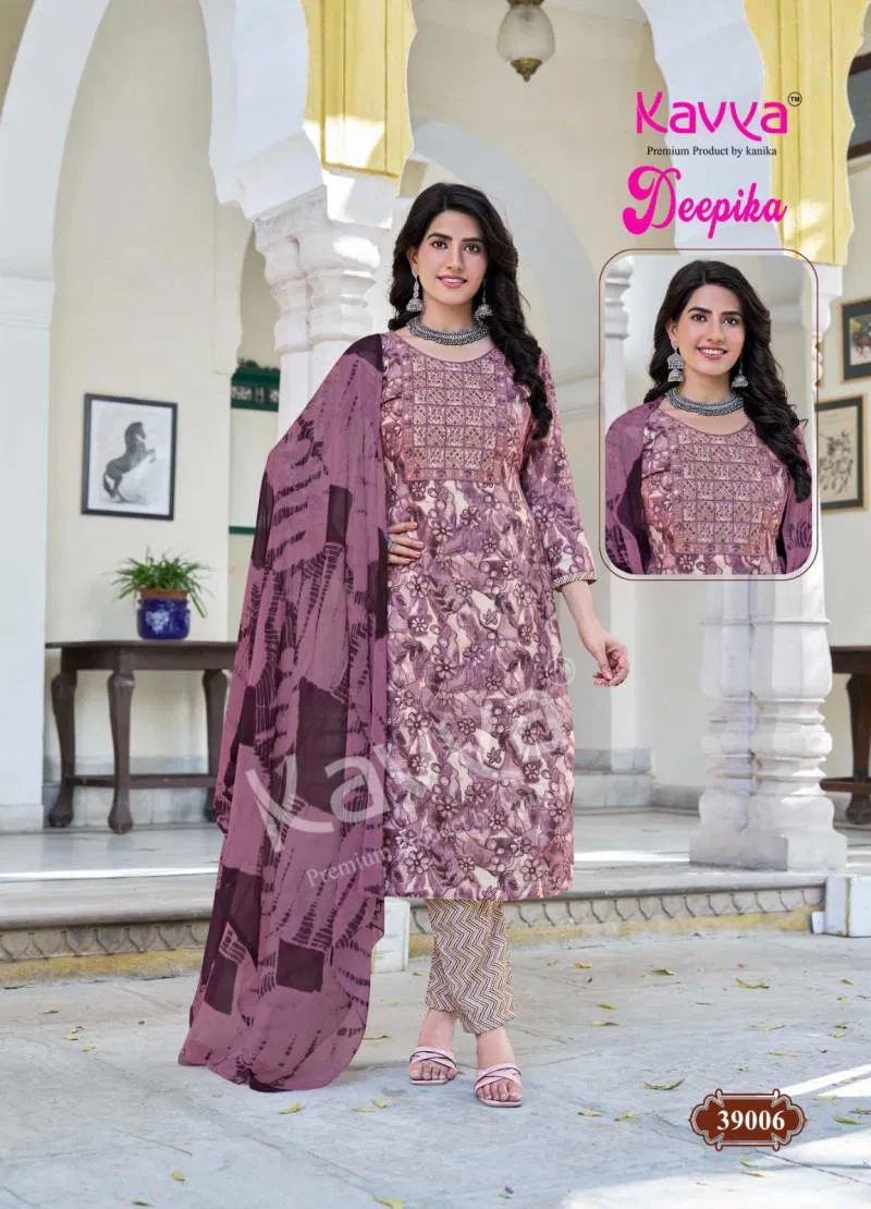 Deepika Vol 39 By Kavya Straight Kurti With Bottom Dupatta Wholesale In India