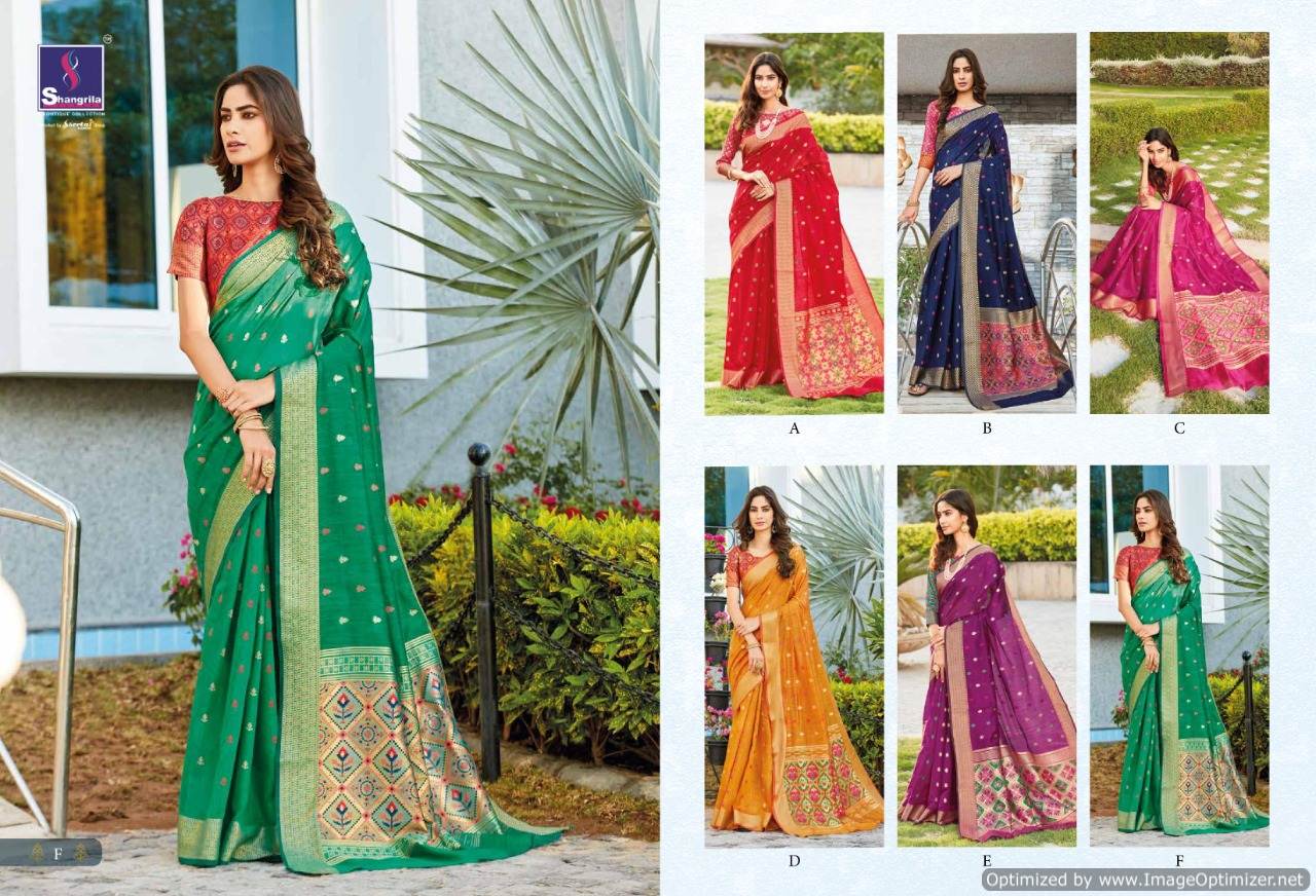 Shangrila Ramaiya Silk Designer Festive Wear Silk Saree Collection 