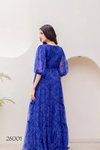 Lucaya Vol 26 By Lucaya Fuax Georgette Printed Flair Ethnic Wholesale Gown In India