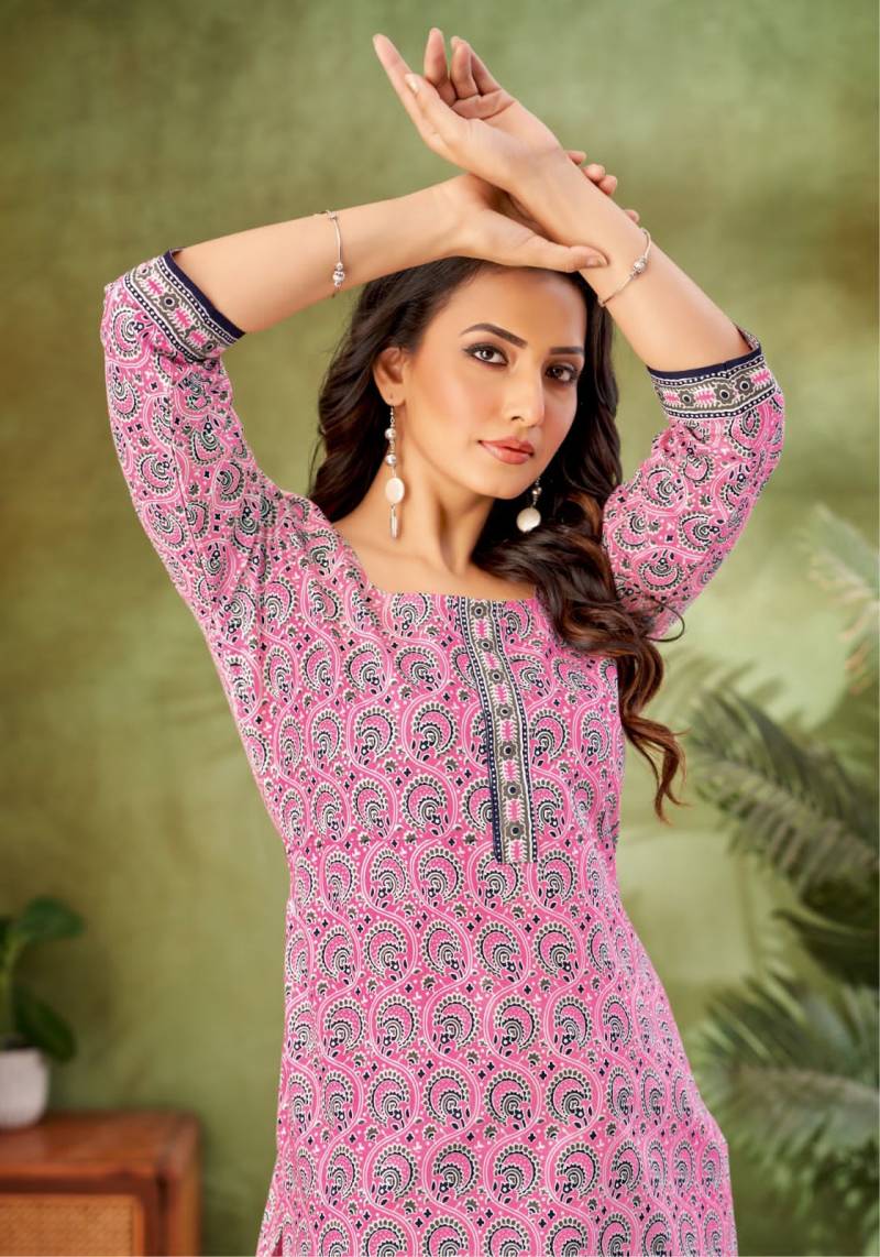 Khushi Vol 2 By Miss World Cotton Short Tops Wholesalers In Delhi