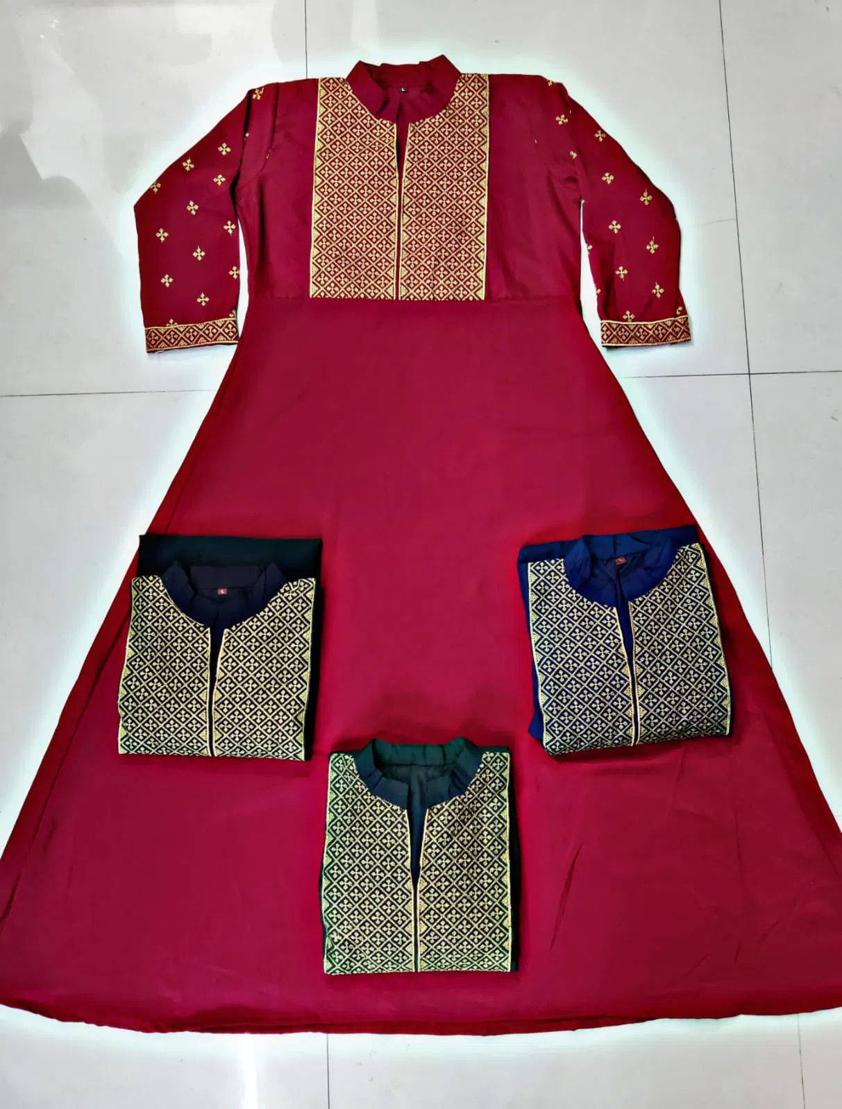 Diva Poli Rayon Gown Catalog
