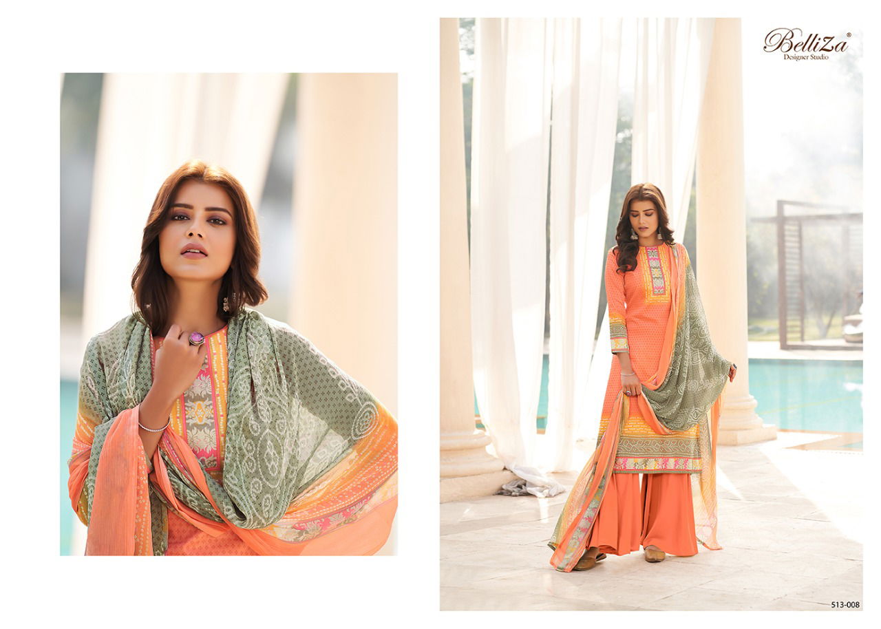 Belliza Riwaaz Latest Casual Wear Pure Original Heavy Jam Cotton Digital Print Designer Dress Material Collection