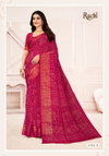 Golden Checks By Ruchi Linen Silk Daily Wear Saree Suppliers In India