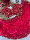 Vt 6065 T Soft Fandy Satin Silk Cutdana Designer Saree Suppliers In India
