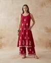 K 1055 By Naisha Rayon Embroidery Kurti With Bottom
