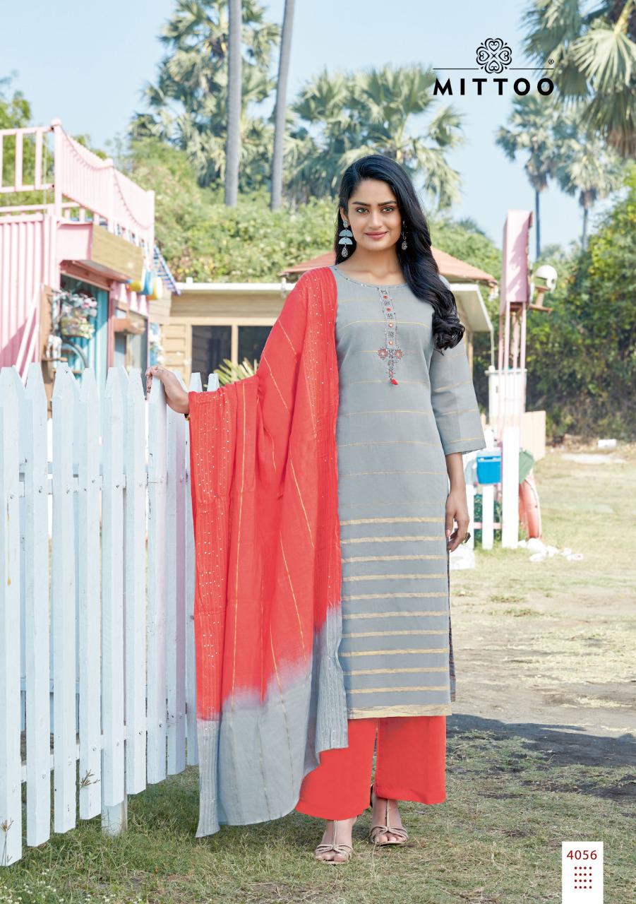 MITTOO MANOHARI VOL-3 Fancy Festive wear Heavy Designer Chanderi Jacquard  with Full Inner Readymade salwar Suit Collection