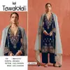 Tf 1320 A To F Velvet Embroidery Work Pakistani Salwar Kameez Suits Online Wholesale