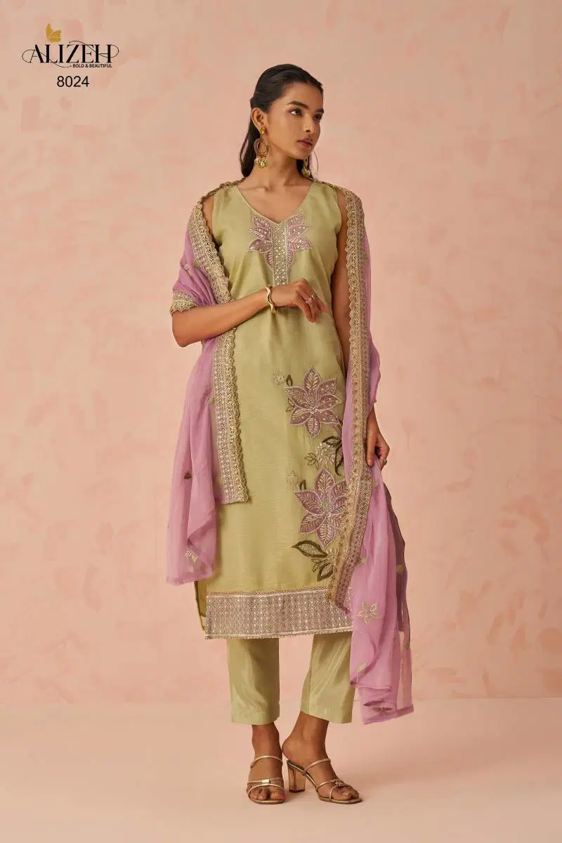 Raag 2 By Alizeh Fancy Crush Designer Salwar Suit Online Wholesale