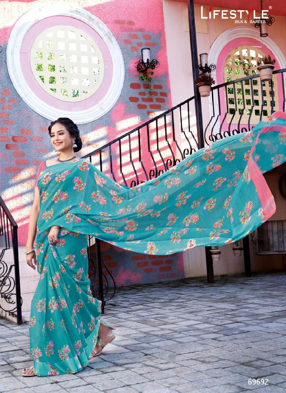 Lifestyle Pavitra Cotton 6 Latest Fancy Designer Casual Wear Cotton Saree Collection
