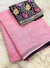 Nitya Amrita Georgette Sequence Designer Saree Wholesalers In Surat