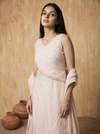 Tew 019 Silk Organza Designer Kurti With Bottom Dupatta Wholesale In India