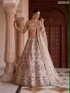 3039 A and B Gadhwal Silk Thread Dori Work Designer Lehenga Choli