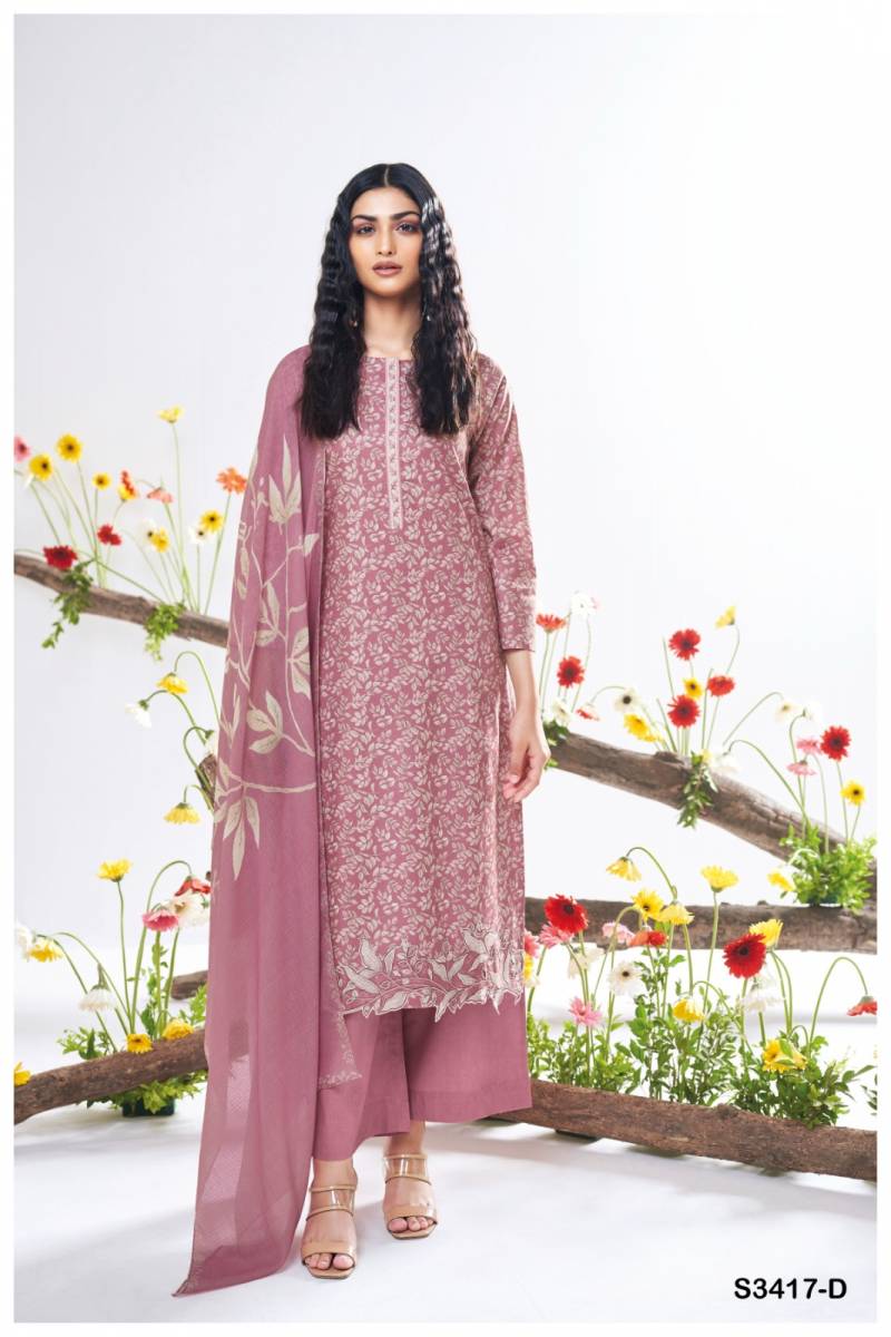 Bhavleen By Ganga Cotton Printed Embroidered Salwar Suit Wholesale Market In Surat