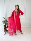 Naisha K 287 Casual Wear Roman Kurti With Bottom Dupatta Wholesale Suppliers In India